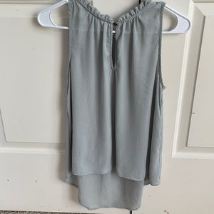 Blue/green dressy tank